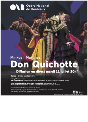 Mardi 11 prochain, musique de ballet en direct à 20 h